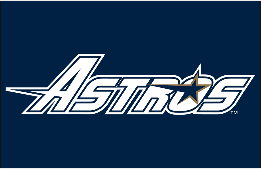 Houston Astros 1994-1996 Jersey Logo v2 iron on heat transfer